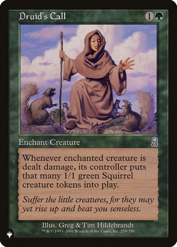 Druids Call 239/350 (The List Reprints)  | Good Games Adelaide SA