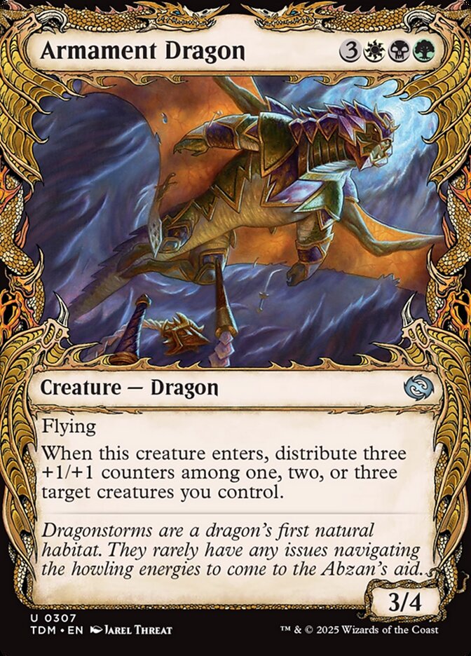 Armament Dragon 307 (Tarkir: Dragonstorm)  | Good Games Adelaide SA