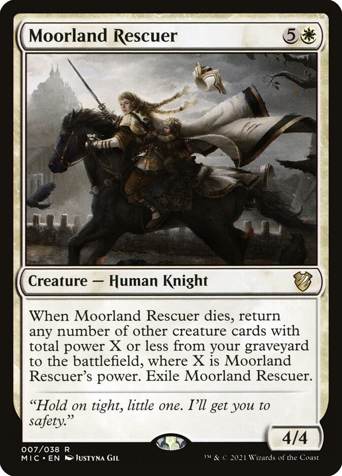 Moorland Rescuer 7 (Commander: Innistrad: Midnight Hunt)  | Good Games Adelaide SA