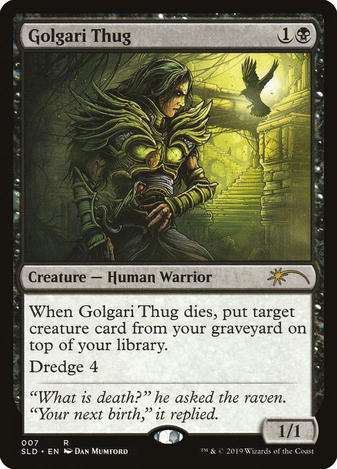 Golgari Thug 7 (Secret Lair Drop Series)  | Good Games Adelaide SA
