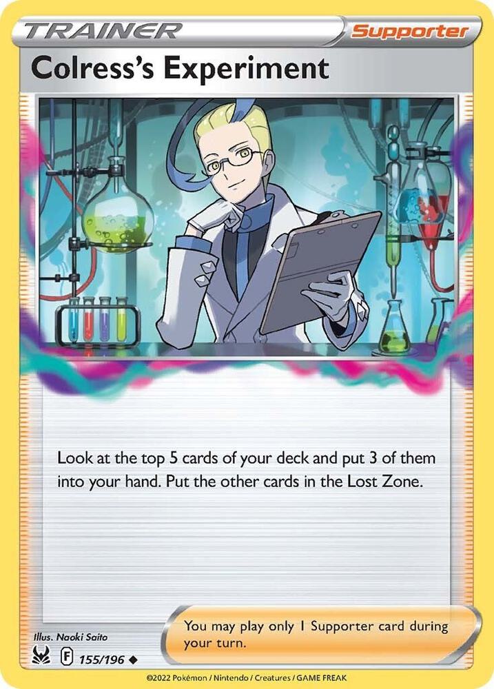 Colress's Experiment 155/196 (SWSH11: Lost Origin)  | Good Games Adelaide SA