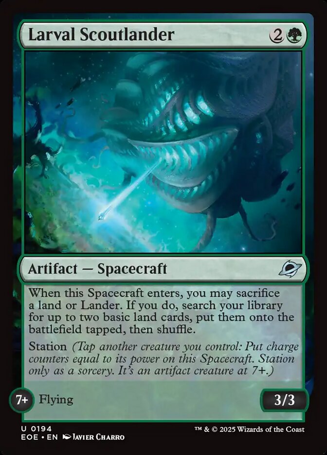 Larval Scoutlander 194 (Edge of Eternities)  | Good Games Adelaide SA