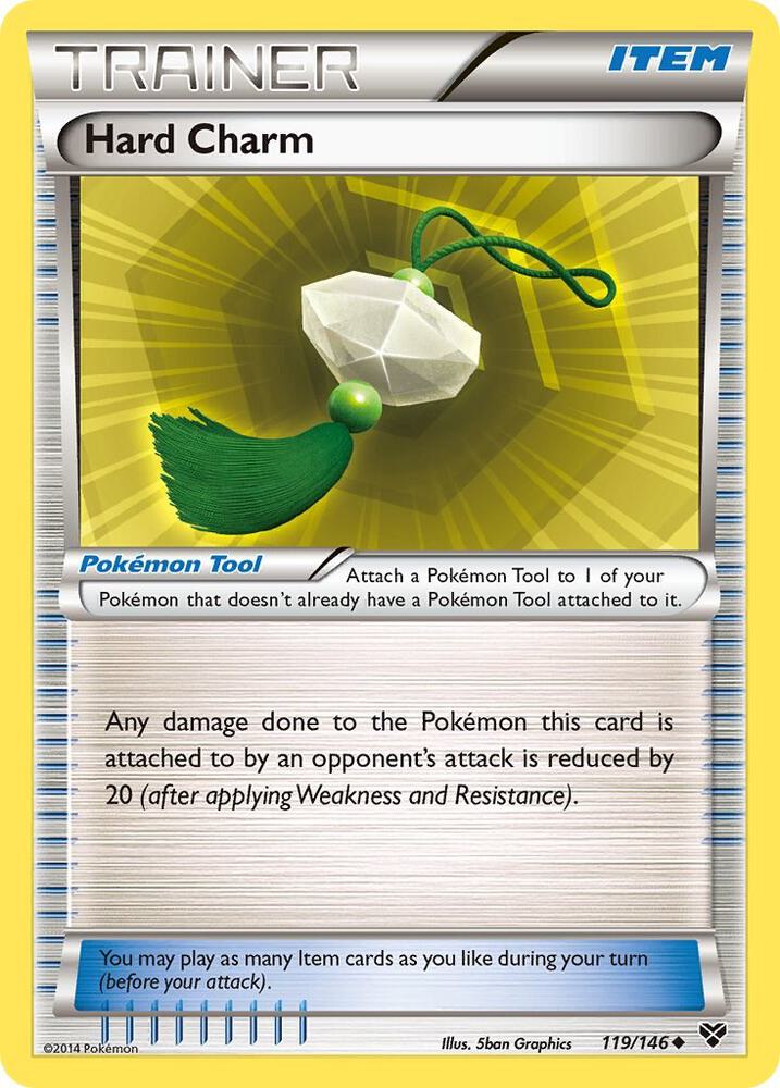 Hard Charm 119/146 (XY Base Set)  | Good Games Adelaide SA