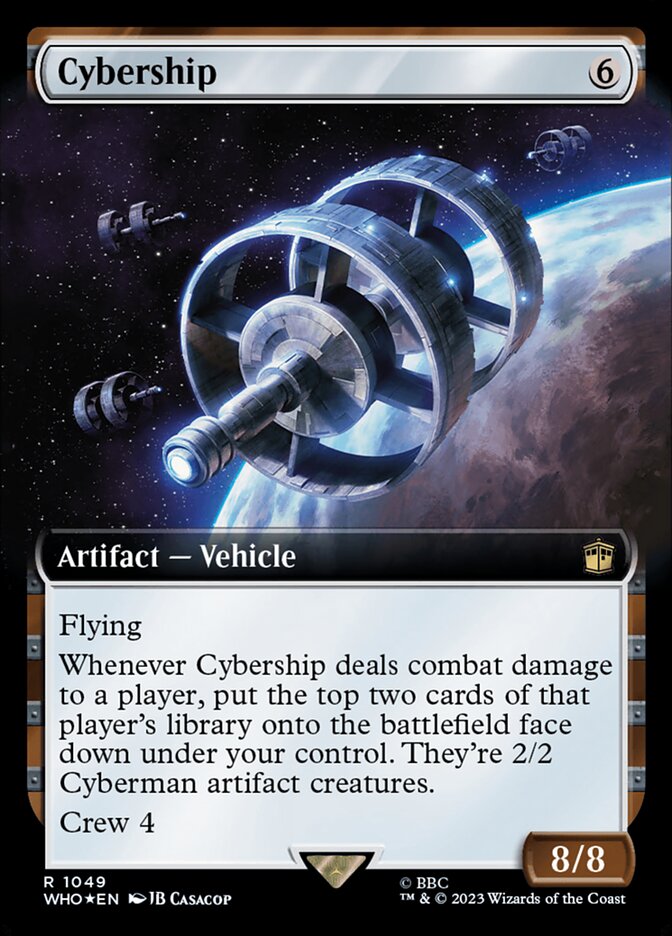 Cybership 1049 (Universes Beyond: Doctor Who)  - Foil | Good Games Adelaide SA
