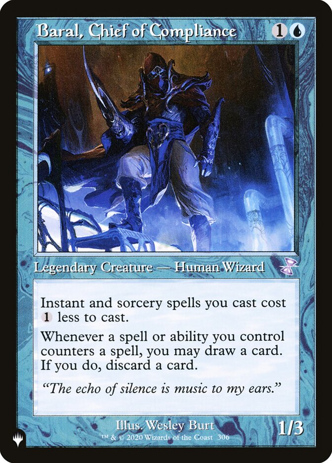 Baral, Chief of Compliance 306/289 (The List Reprints)  | Good Games Adelaide SA