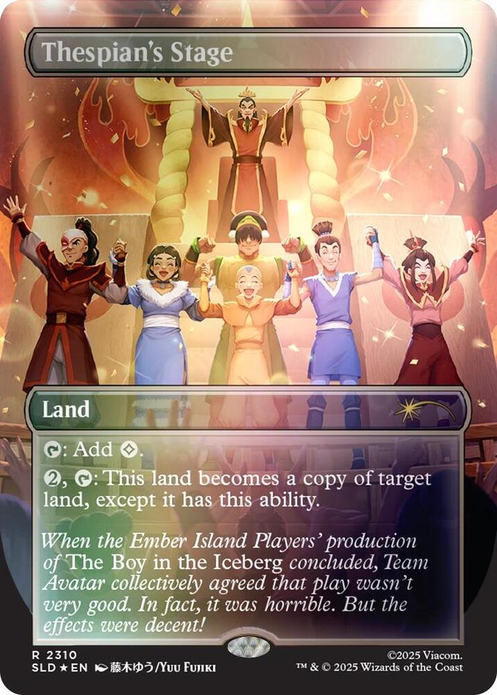 Thespians Stage 2310 Rainbow Foil 2310 (Secret Lair Drop Series)  - Foil | Good Games Adelaide SA