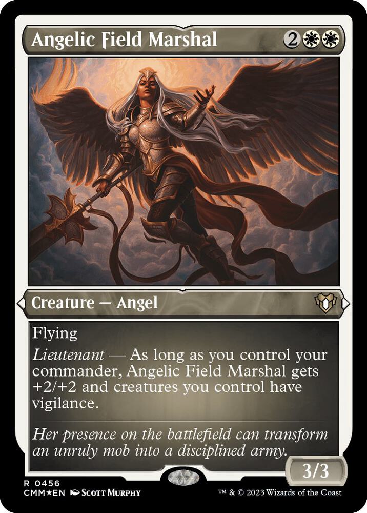Angelic Field Marshal 456 (Commander Masters)  - Foil | Good Games Adelaide SA