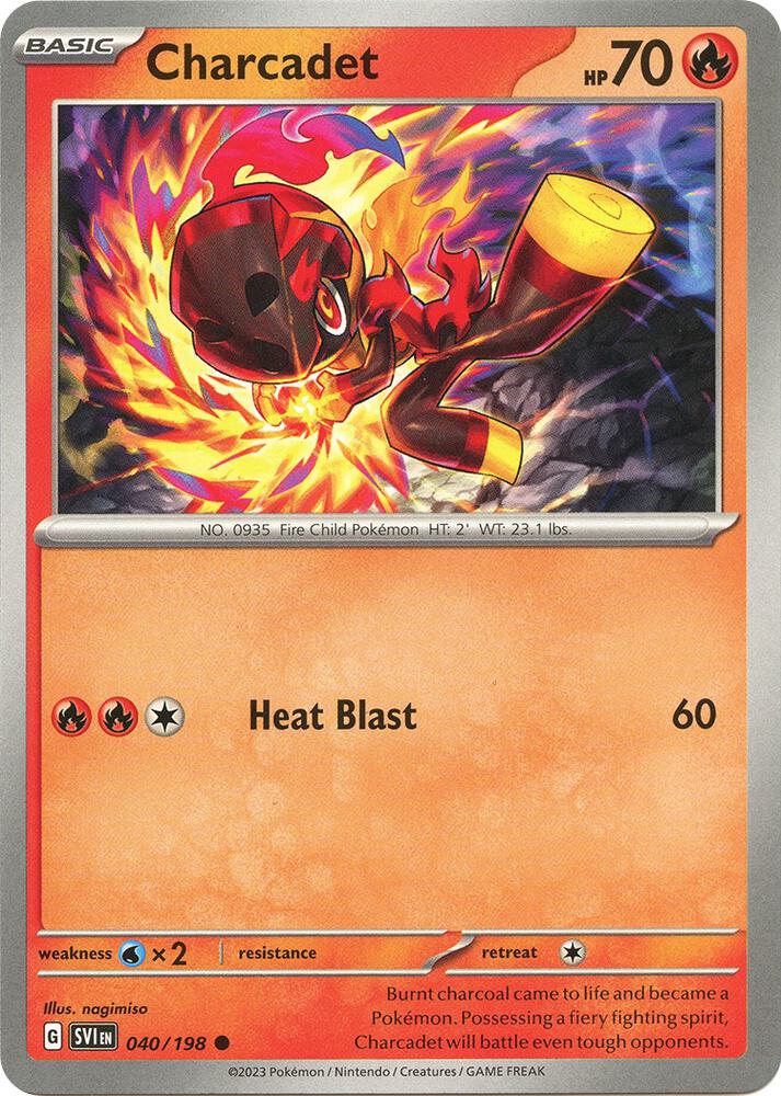 Charcadet 040/198 (SV01: Scarlet & Violet Base Set)  | Good Games Adelaide SA