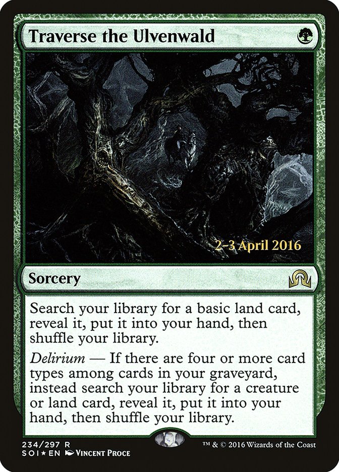 Traverse the Ulvenwald 234 (Prerelease Cards)  - Foil | Good Games Adelaide SA