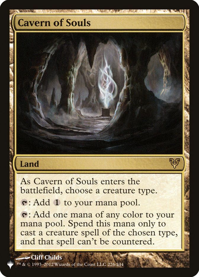 Cavern of Souls 226/244 (The List Reprints)  | Good Games Adelaide SA