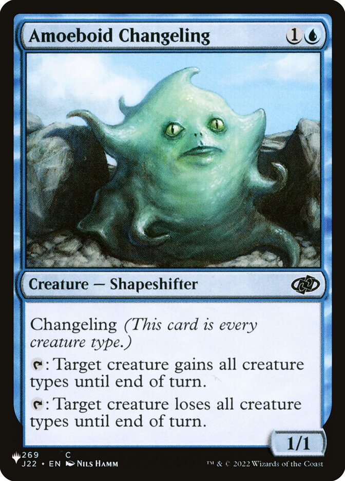 Amoeboid Changeling J22 269/051 (The List Reprints)  | Good Games Adelaide SA