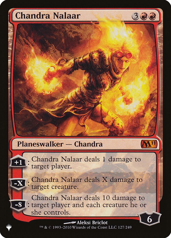 Chandra Nalaar 127/249 (The List Reprints)  | Good Games Adelaide SA