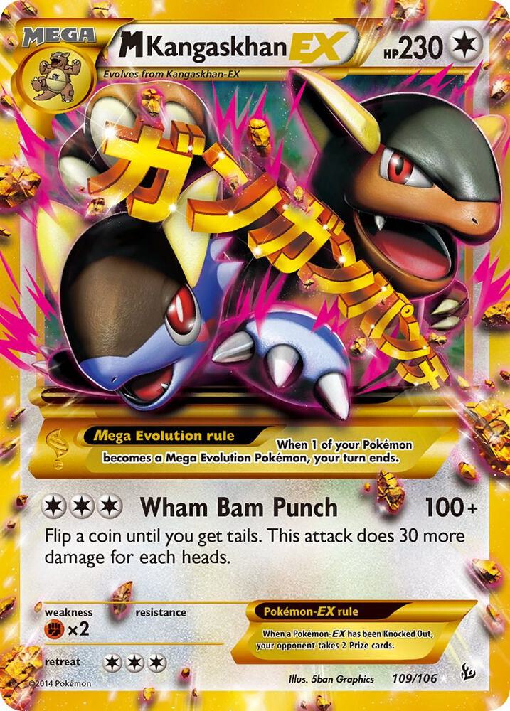 M Kangaskhan EX Secret Rare 109/106 (XY - Flashfire)  - Holofoil | Good Games Adelaide SA
