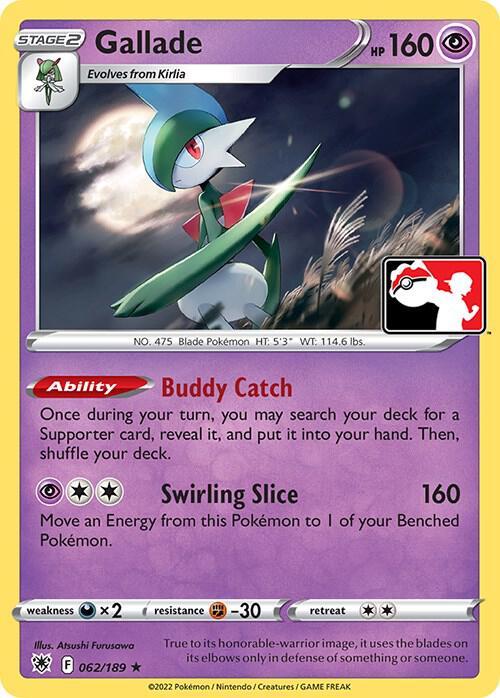 Gallade Series 3 062/189 (Prize Pack Series Cards)  | Good Games Adelaide SA