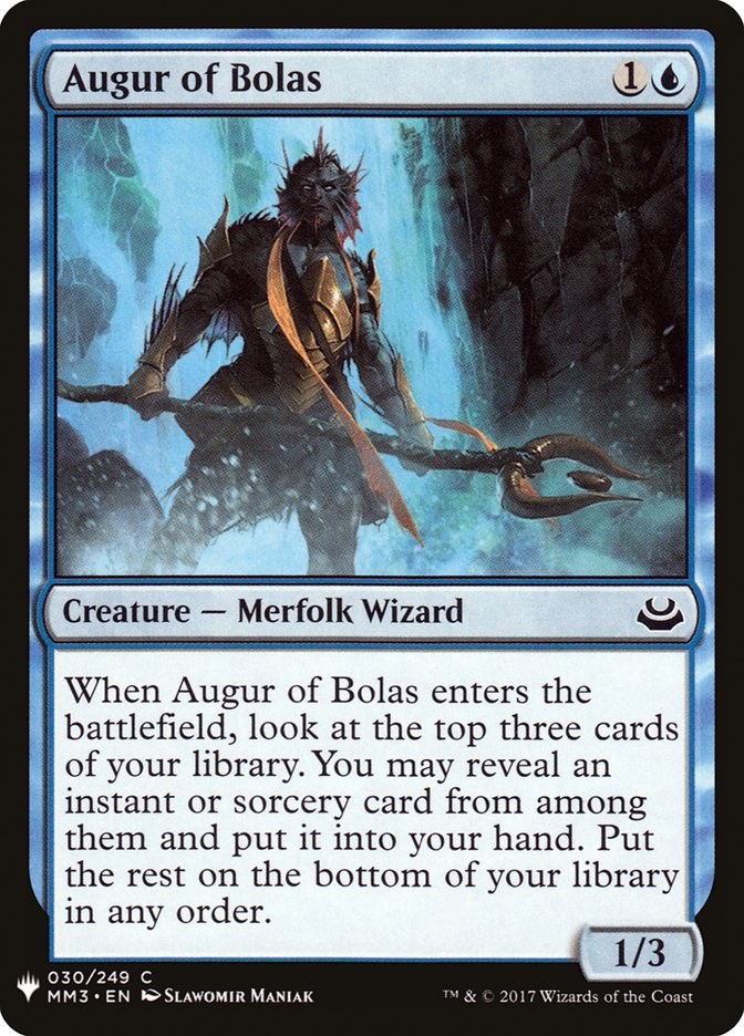 Augur of Bolas 30 (The List Reprints)  | Good Games Adelaide SA