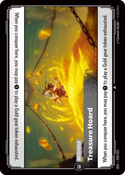 Treasure Hoard 220/221 (Spiritforged)  - Foil | Good Games Adelaide SA