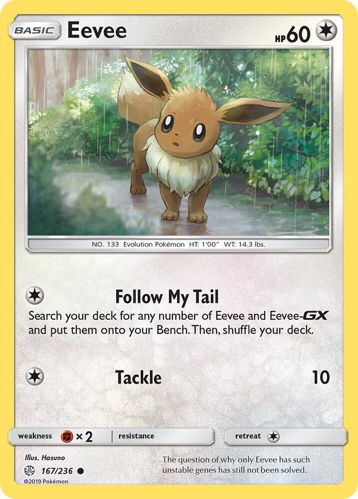 Eevee 167/236 (SM - Cosmic Eclipse)  | Good Games Adelaide SA