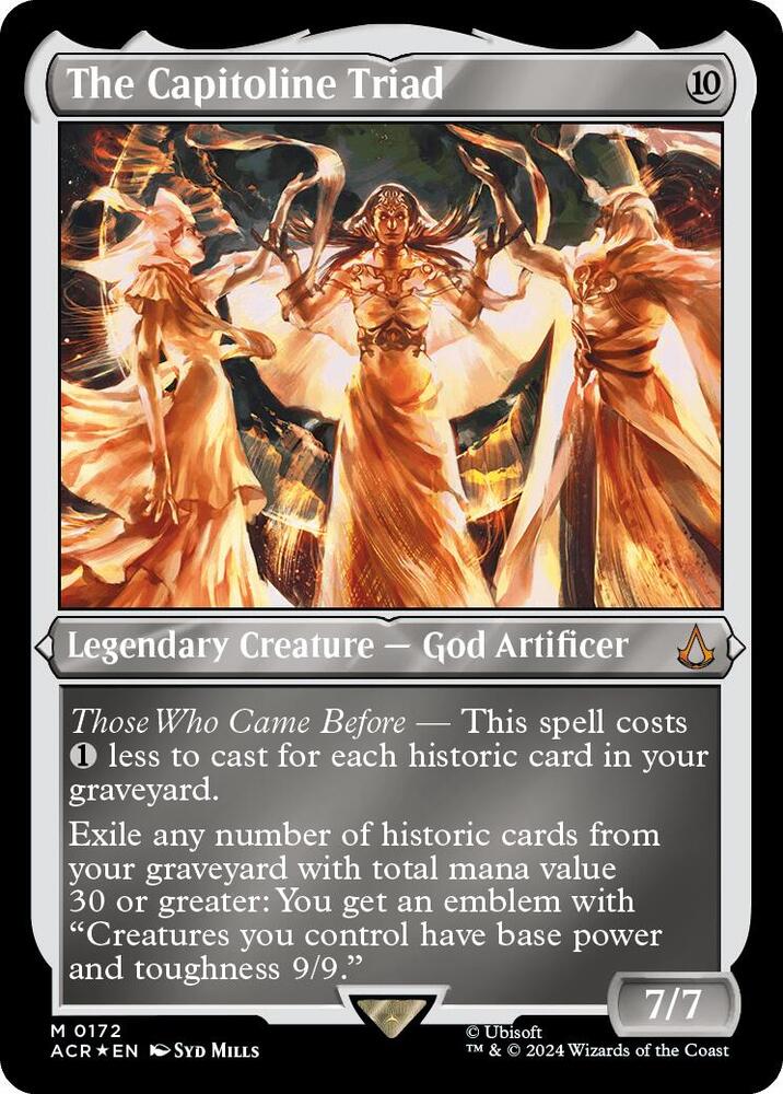 The Capitoline Triad 172 (Universes Beyond: Assassin's Creed)  - Foil | Good Games Adelaide SA