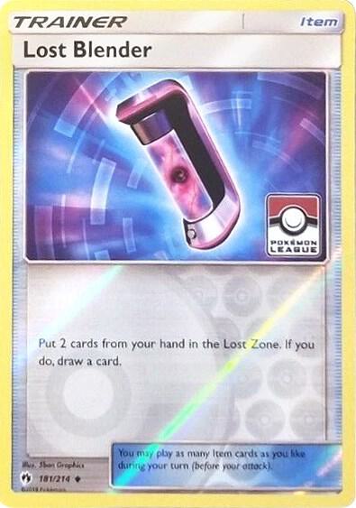 Lost Blender 181 214 Pokemon League 181/214 (League & Championship Cards)  - Reverse Holofoil | Good Games Adelaide SA