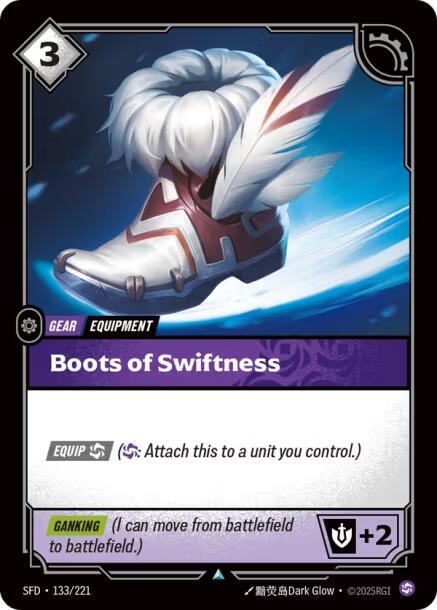 Boots of Swiftness 133/221 (Spiritforged)  | Good Games Adelaide SA