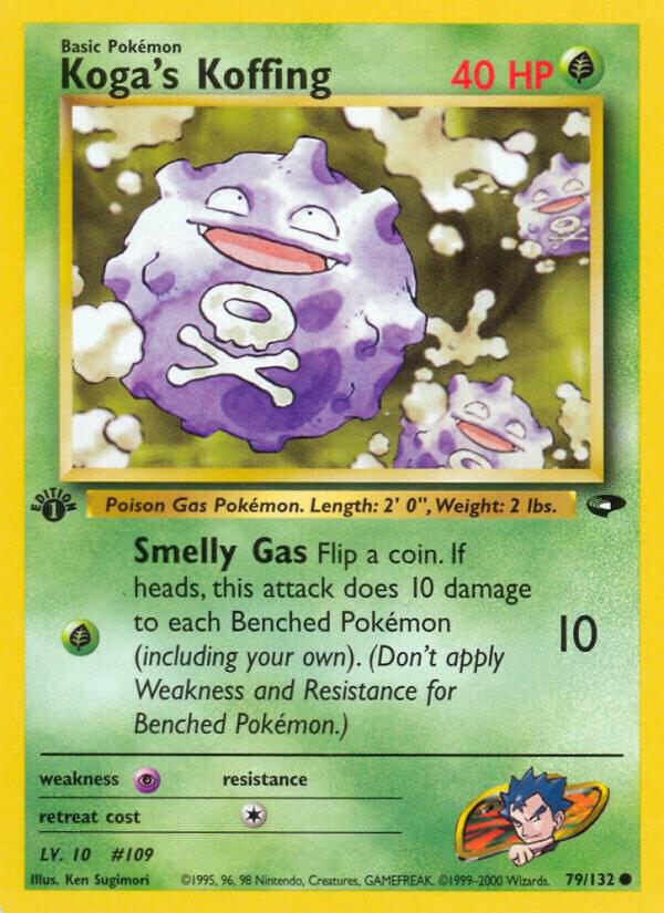 Koga's Koffing 079/132 (Gym Challenge)  - 1st Edition | Good Games Adelaide SA