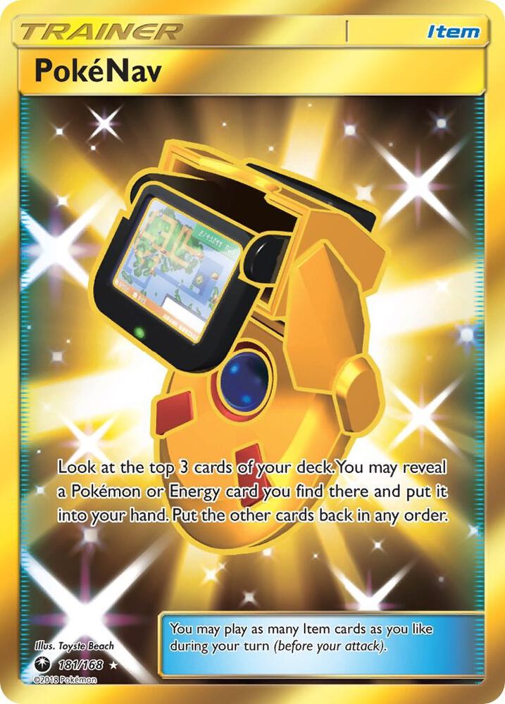 PokeNav Secret 181/168 (SM - Celestial Storm)  - Holofoil | Good Games Adelaide SA
