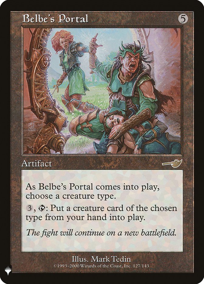 Belbe's Portal 127 (The List Reprints)  | Good Games Adelaide SA