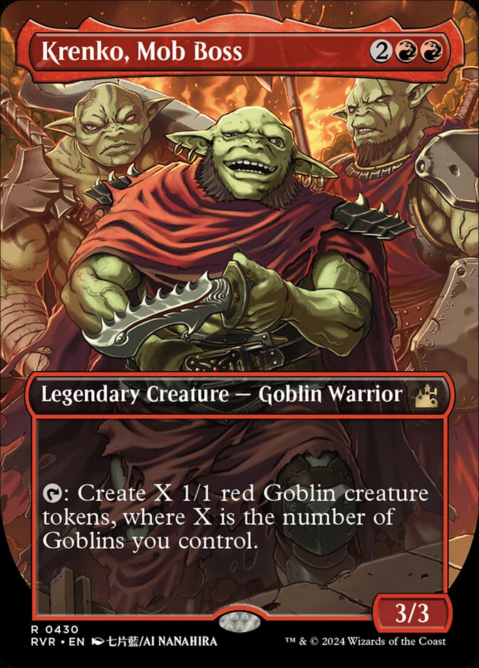Krenko, Mob Boss 430 (Ravnica Remastered)  - Foil | Good Games Adelaide SA