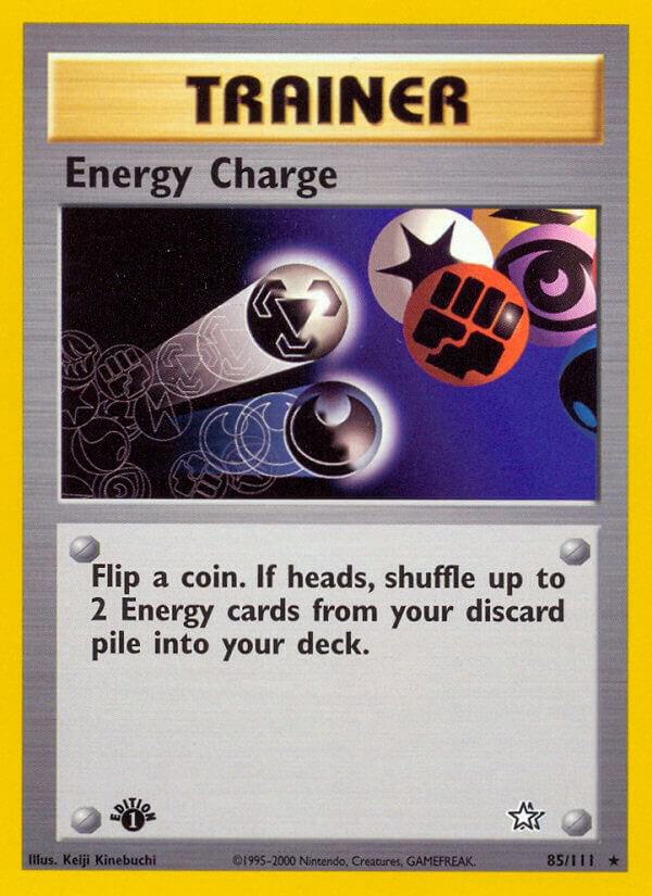 Energy Charge 085/111 (Neo Genesis)  - 1st Edition | Good Games Adelaide SA