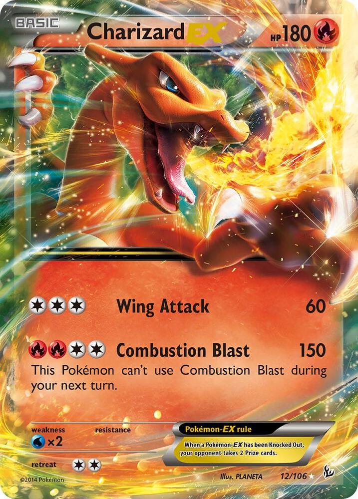Charizard EX 12/106 (XY - Flashfire)  - Holofoil | Good Games Adelaide SA