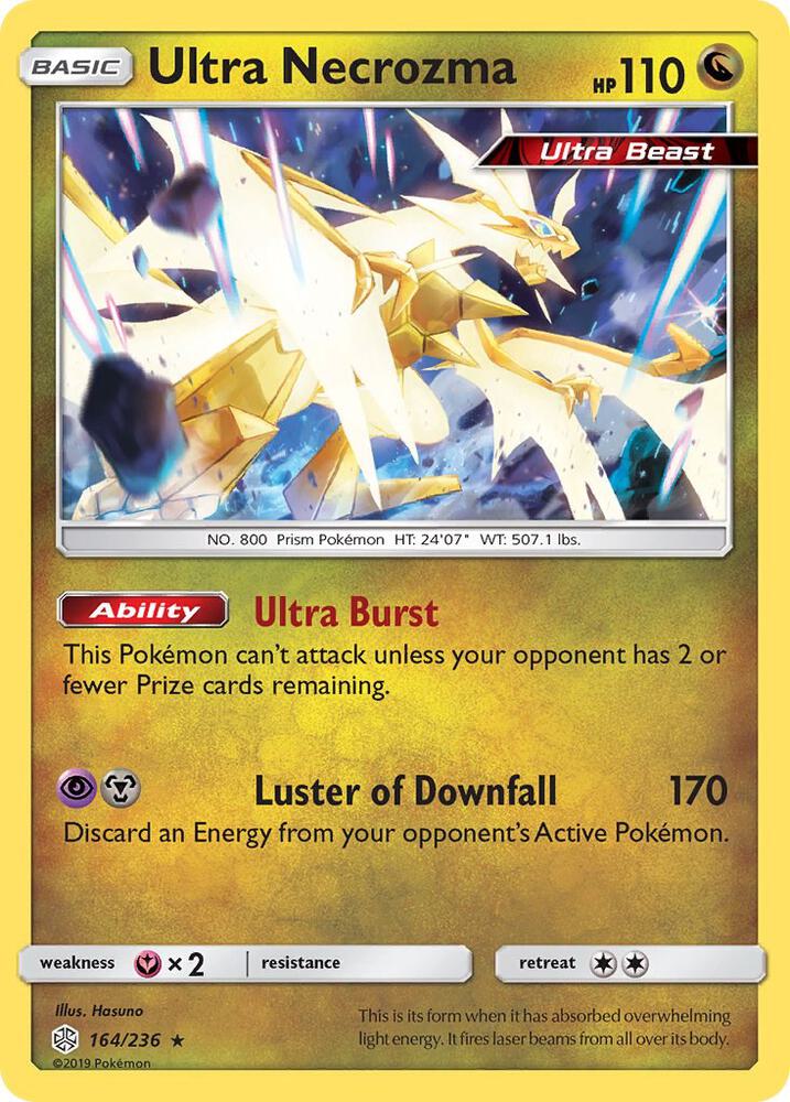 Ultra Necrozma 164/236 (SM - Cosmic Eclipse)  - Holofoil | Good Games Adelaide SA
