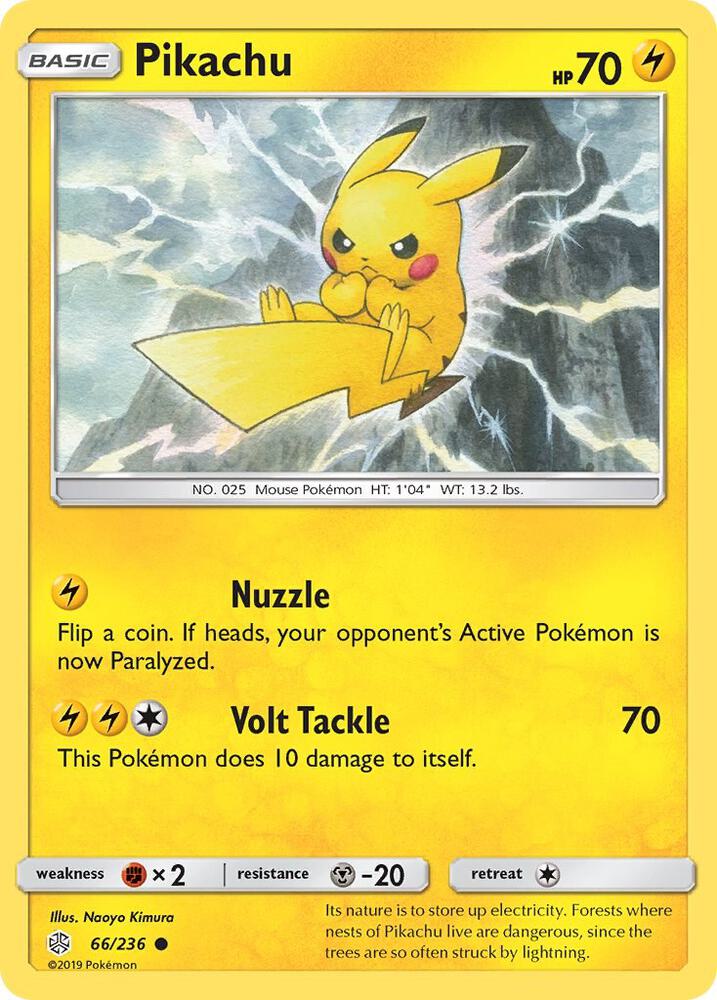 Pikachu 66/236 (SM - Cosmic Eclipse)  | Good Games Adelaide SA