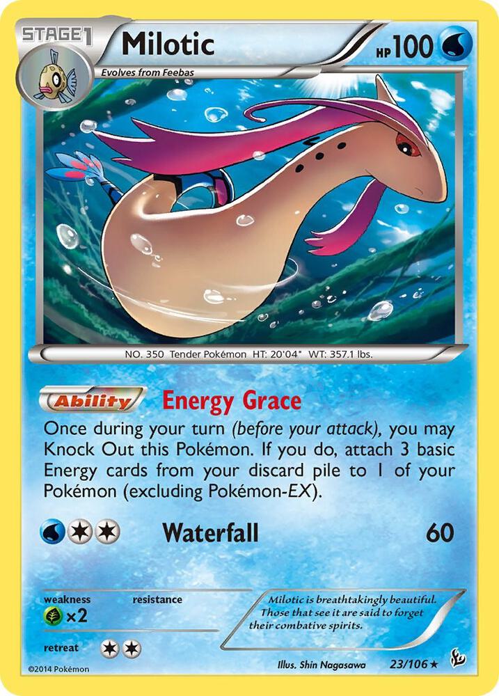 Milotic 23/106 (XY - Flashfire)  - Holofoil | Good Games Adelaide SA