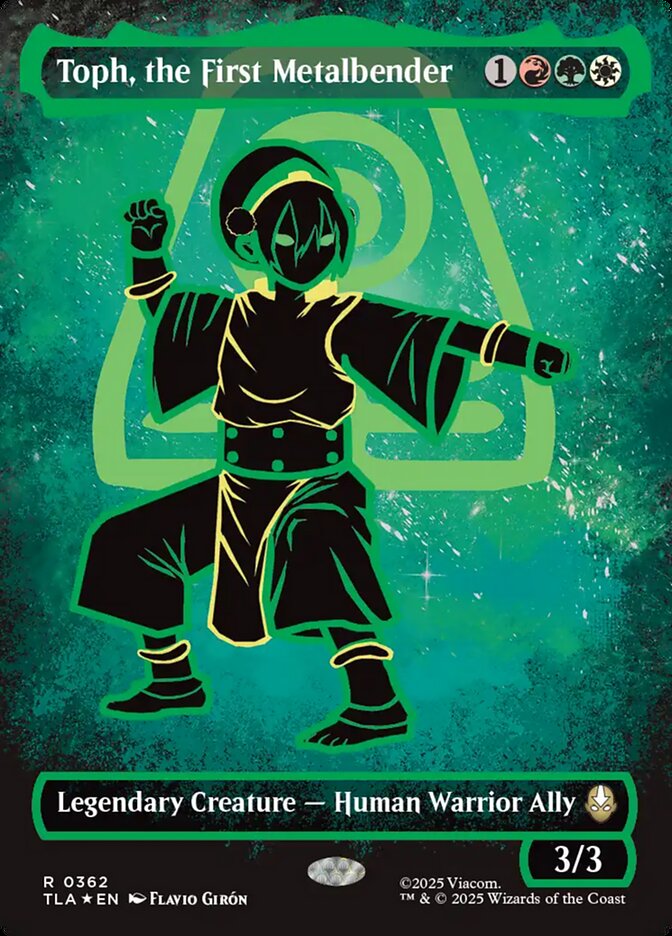 Toph, the First Metalbender 362 (Avatar: The Last Airbender)  - Borderless | Good Games Adelaide SA