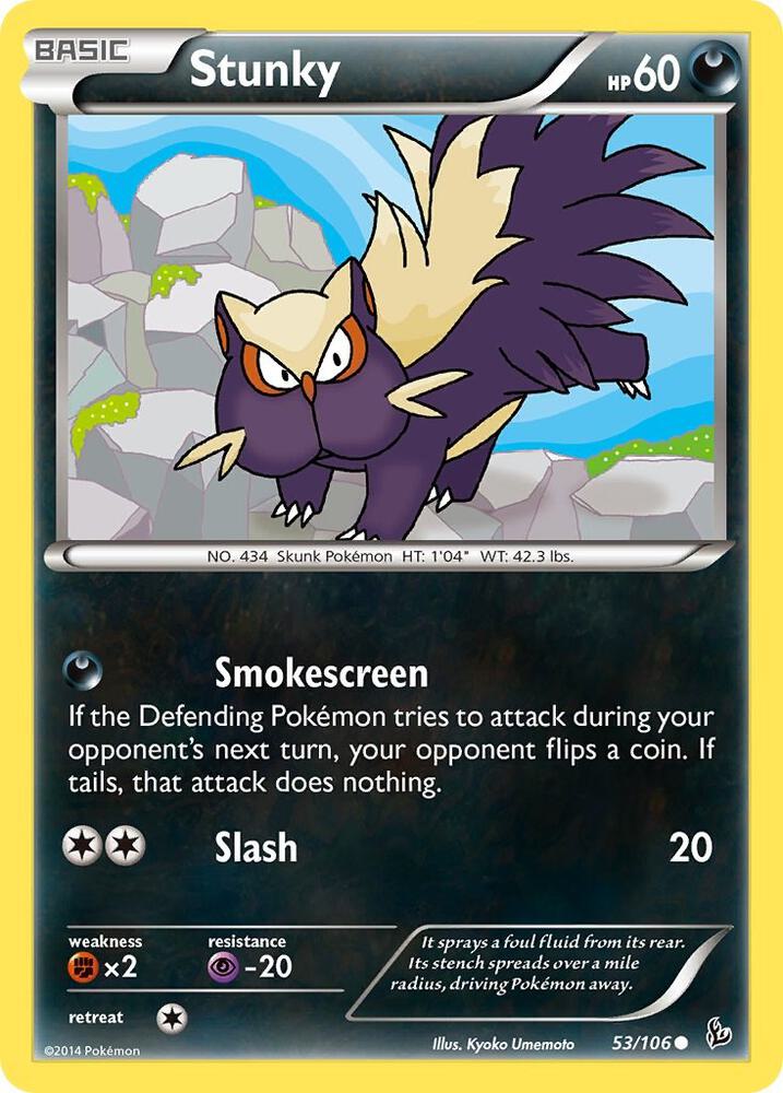 Stunky 53/106 (XY - Flashfire)  | Good Games Adelaide SA