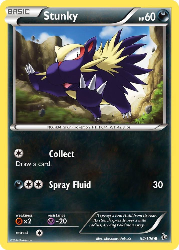 Stunky 54/106 (XY - Flashfire)  | Good Games Adelaide SA