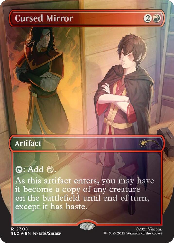 Cursed Mirror Rainbow Foil 2308 (Secret Lair Drop Series)  - Foil | Good Games Adelaide SA