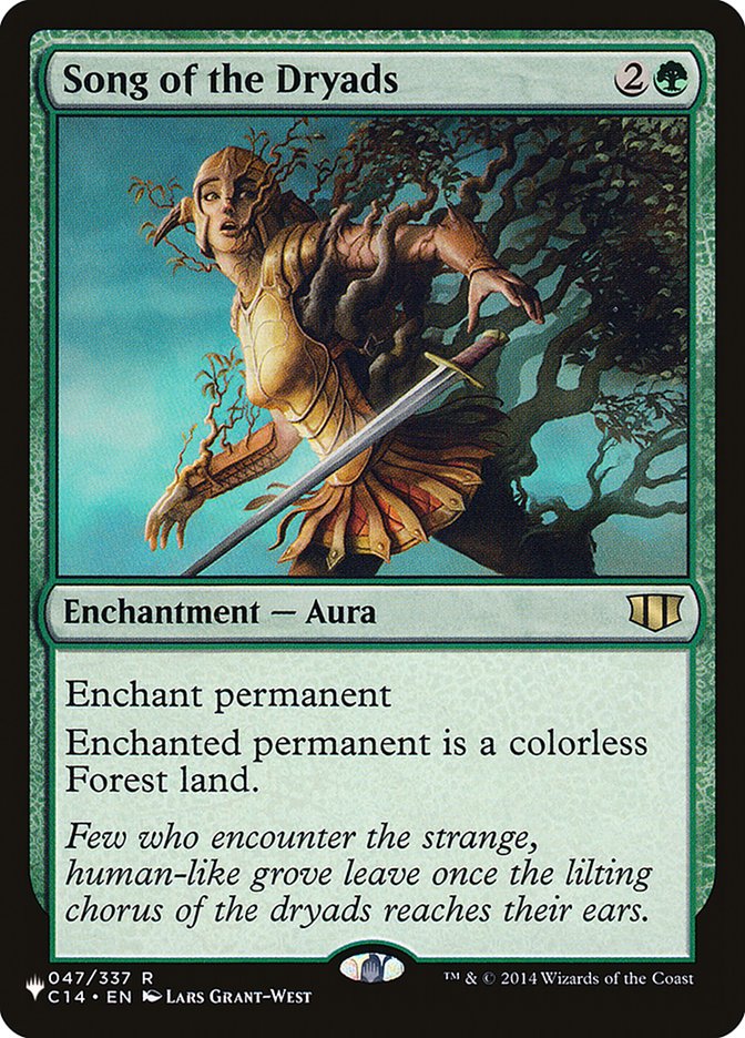 Song of the Dryads 047/337 (The List Reprints)  | Good Games Adelaide SA