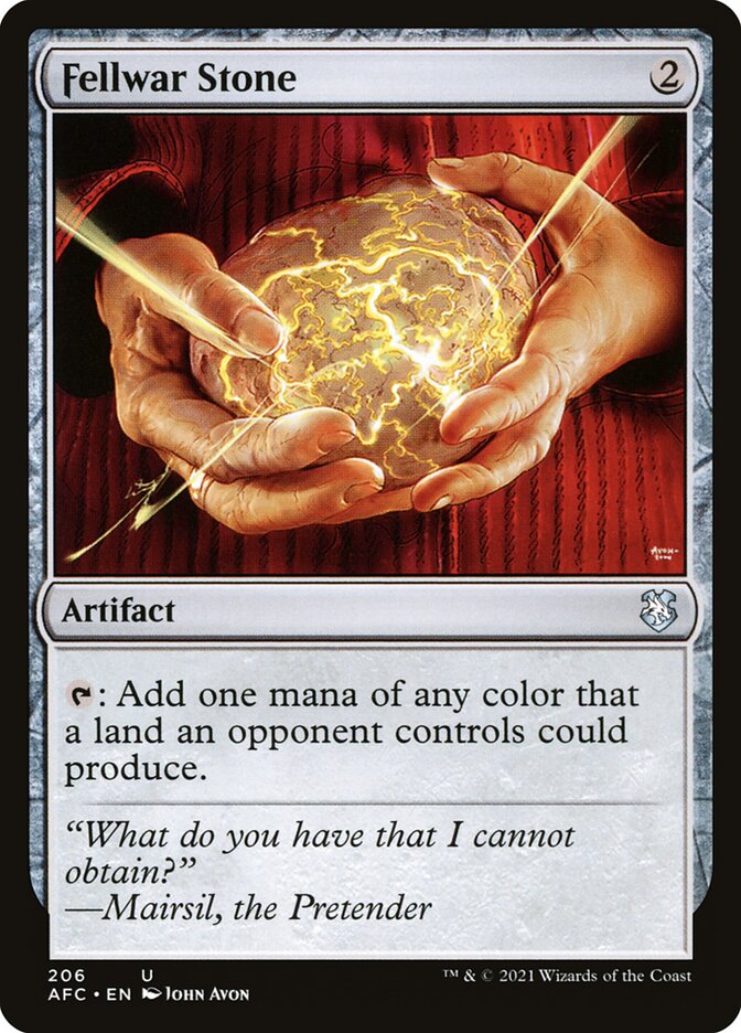 Fellwar Stone 206 (Commander: Adventures in the Forgotten Realms)  | Good Games Adelaide SA