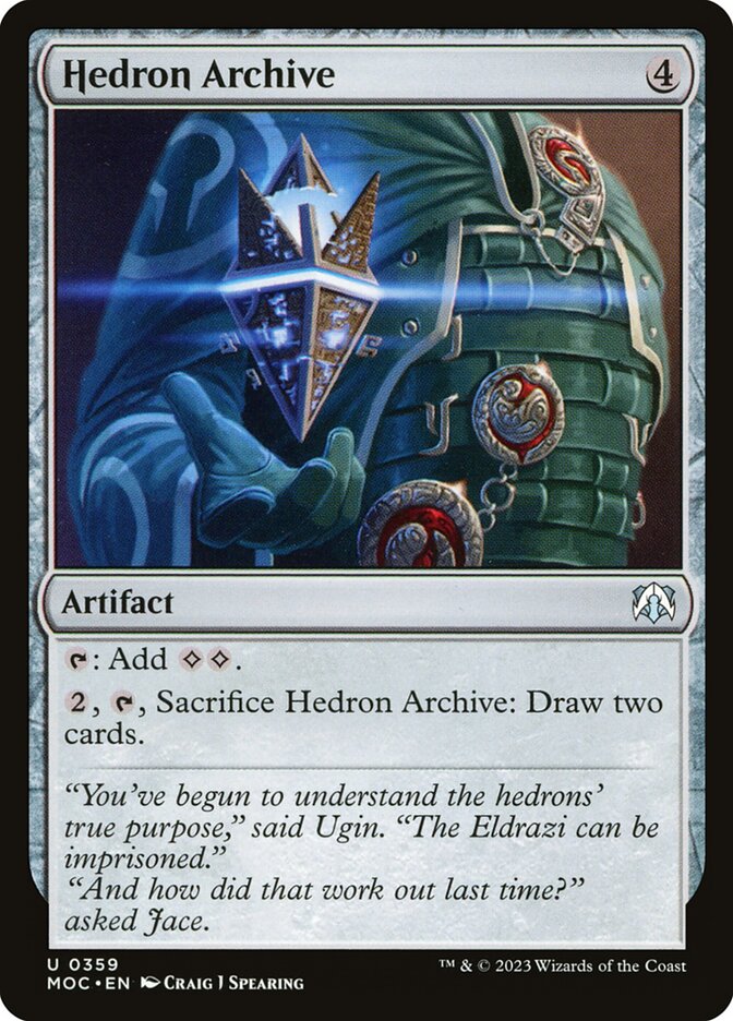 Hedron Archive 359 (Commander: March of the Machine)  | Good Games Adelaide SA