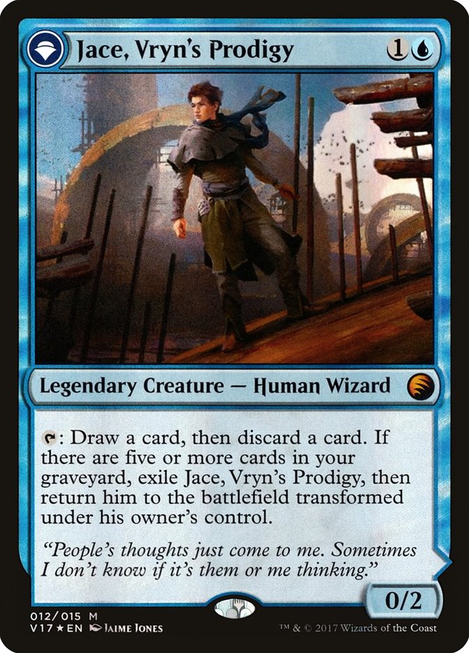 Jace, Vryn's Prodigy // Jace, Telepath Unbound 12 (From the Vault: Transform)  - Foil | Good Games Adelaide SA