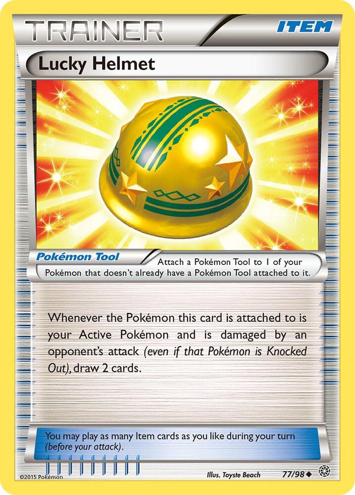 Lucky Helmet 77/98 (XY - Ancient Origins)  | Good Games Adelaide SA