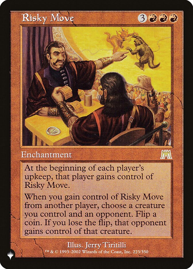 Risky Move 223 (The List Reprints)  | Good Games Adelaide SA