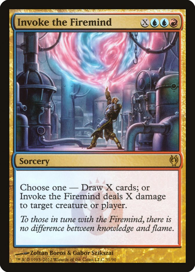 Invoke the Firemind 31 (Duel Decks: Izzet vs. Golgari)  | Good Games Adelaide SA