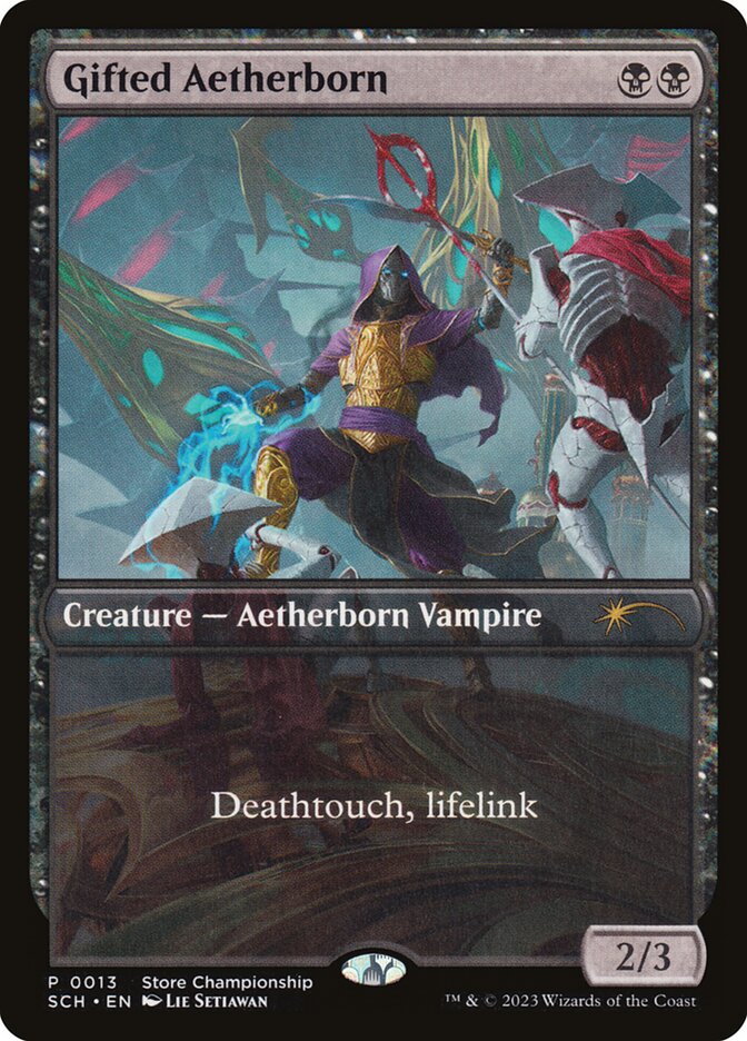 Gifted Aetherborn 13 (Game Day & Store Championship Promos)  - Full Art | Good Games Adelaide SA