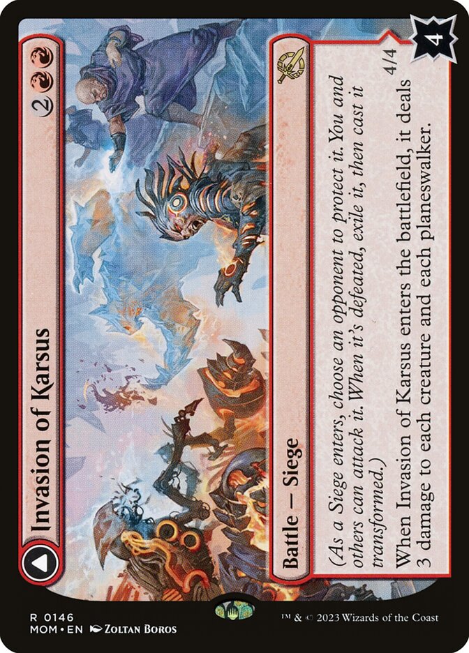 Invasion of Karsus // Refraction Elemental 146 (March of the Machine)  - Foil | Good Games Adelaide SA