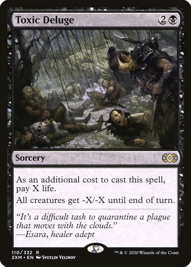 Toxic Deluge 110 (Double Masters)  - Foil | Good Games Adelaide SA