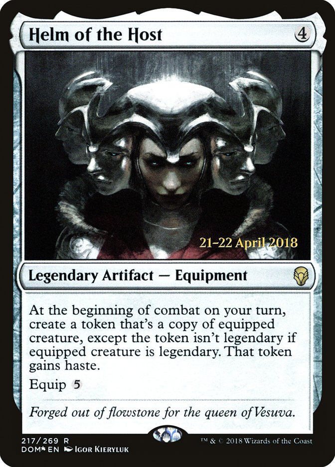 Helm of the Host 217 (Prerelease Cards)  - Foil | Good Games Adelaide SA