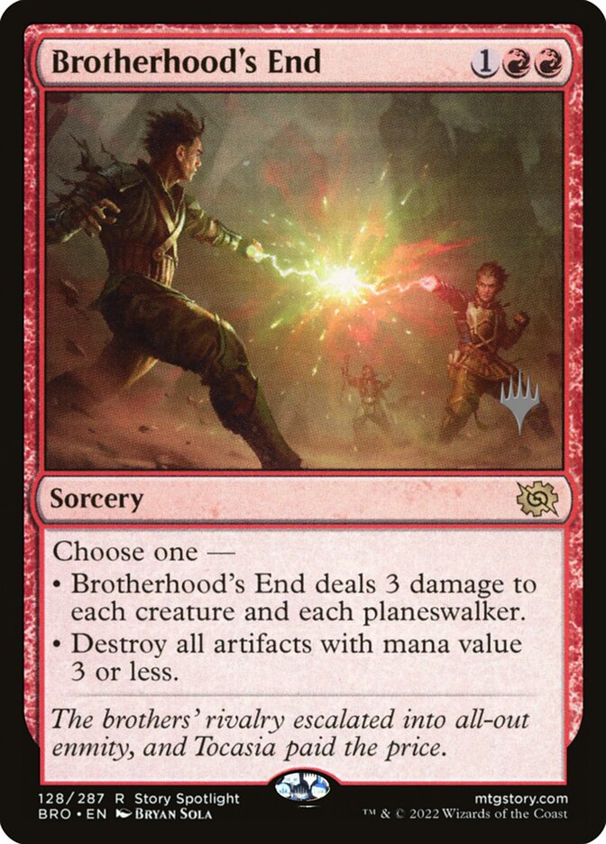 Brotherhoods End 128 (Promo Pack: The Brothers' War)  | Good Games Adelaide SA