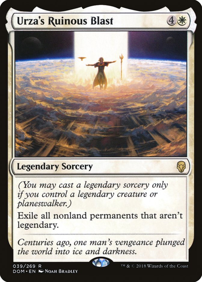 Urza's Ruinous Blast 39/269 (Dominaria)  - Foil | Good Games Adelaide SA